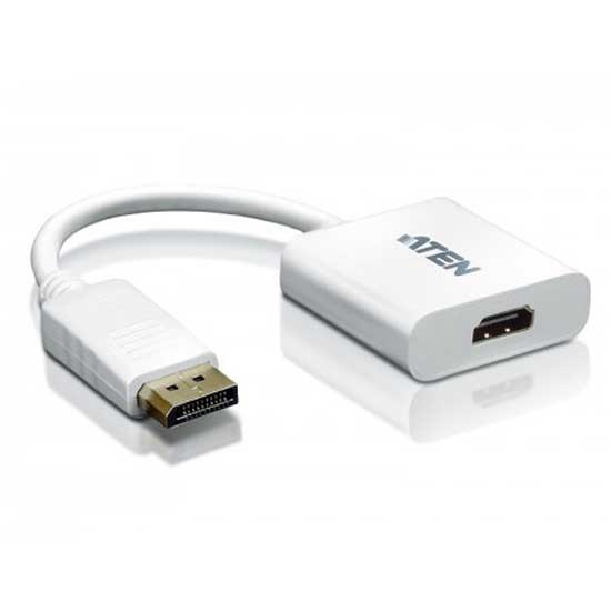 Adaptors | VC985-AT HDMI To DisplayPort Adapter White Adaptors Adaptors