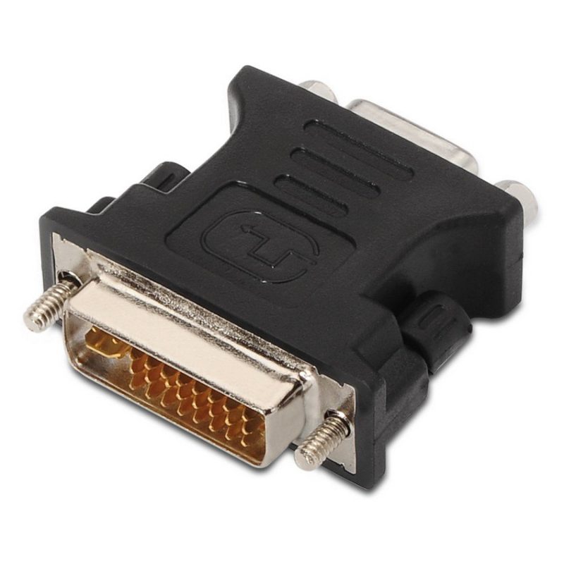 Adaptors | Video DVI Male To SVGA Female Adapter Black Adaptors Adaptors