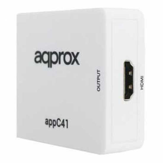 Adaptors | Video RCA Female To HDMI Female Adapter White Adaptors Adaptors