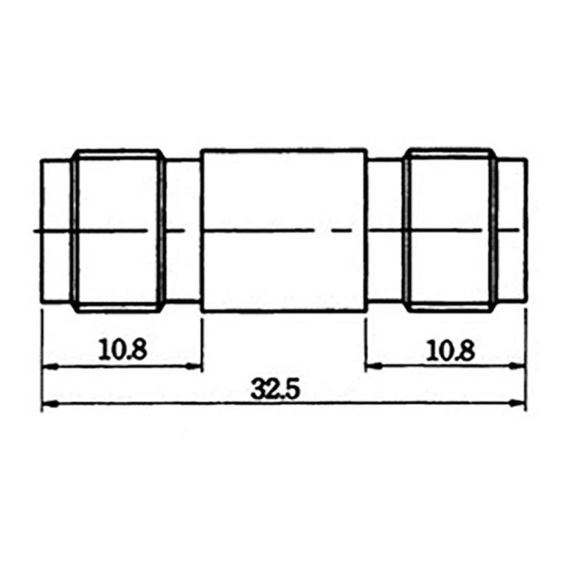 Antennas | 1255 TNC Coaxial Connector Silver Antennas Antennas