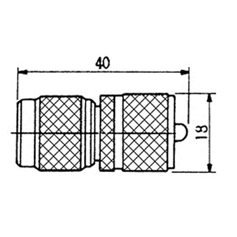 Antennas | 1261 UHF TNC Coaxial Connector Silver Antennas Antennas