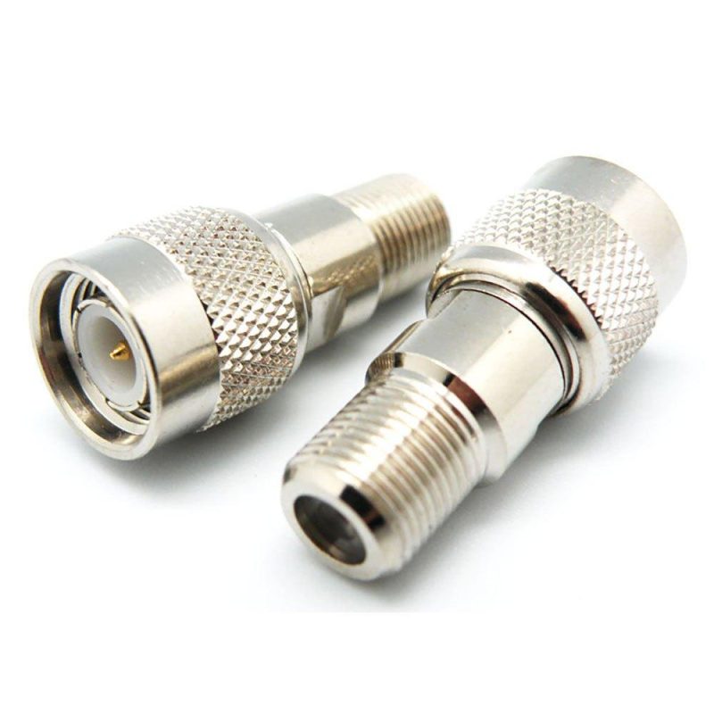 Antennas | 1267 F TNC Coaxial Connector Silver Antennas Antennas