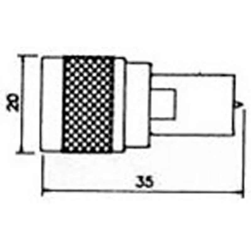 Antennas | 1982 N FME Coaxial Connector Silver Antennas Antennas