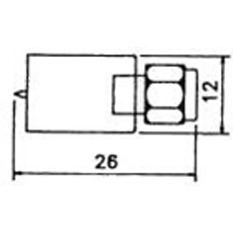 Antennas | 1986 SMA FME Coaxial Connector Silver Antennas Antennas