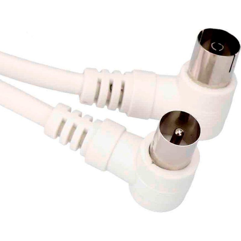 Antennas | Cable TV Angled Packaged 2.5 m White Antennas Antennas