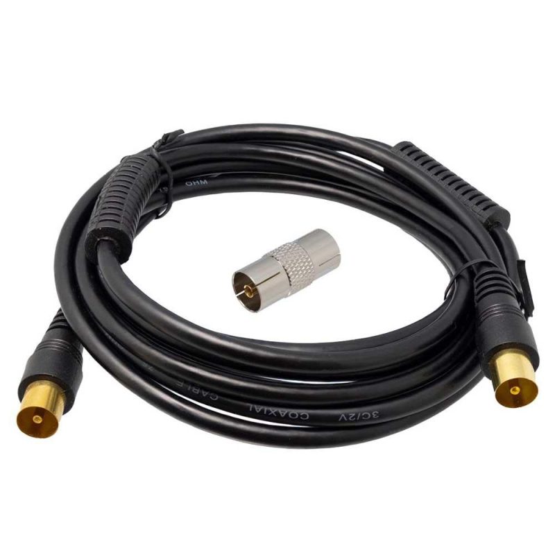 Antennas | Coaxial antenna cable 1.5 m Black Antennas Antennas