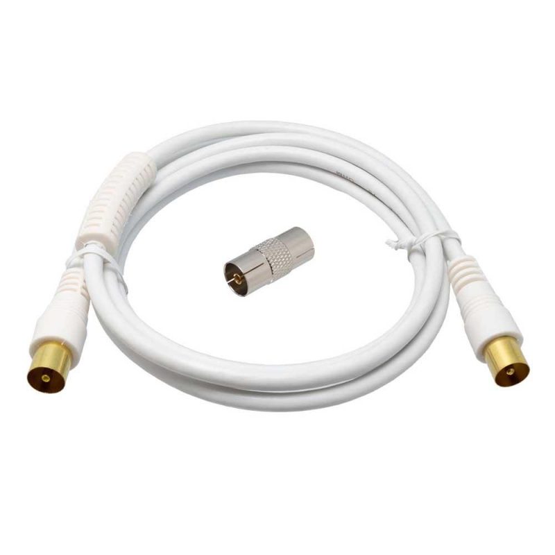 Antennas | Coaxial antenna cable 1.5 m White Antennas Antennas