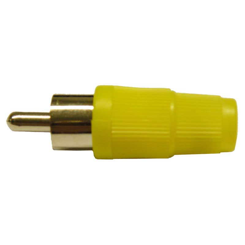 Audio and Video | 1849 RCA Male Connector Yellow Audio & Video Audio & Video