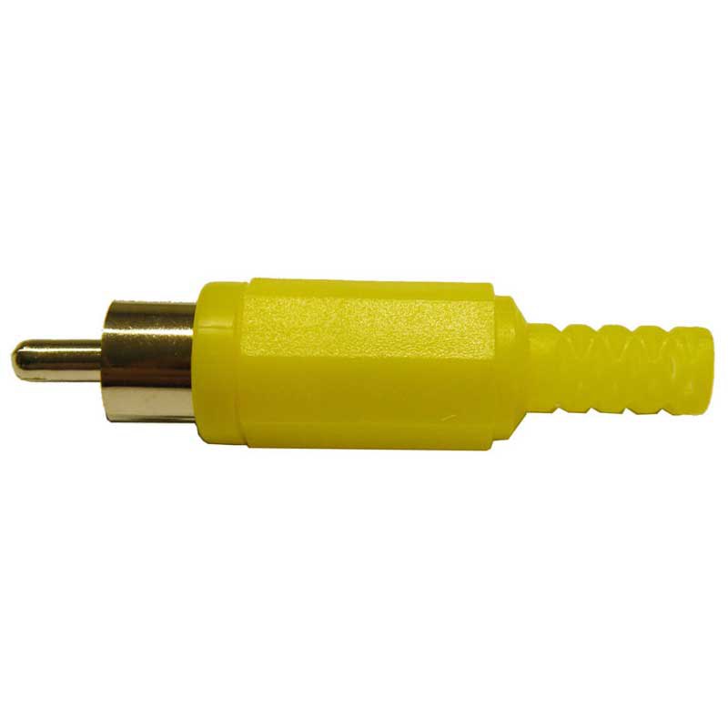 Audio and Video | 1853 RCA Male Connector Yellow Audio & Video Audio & Video