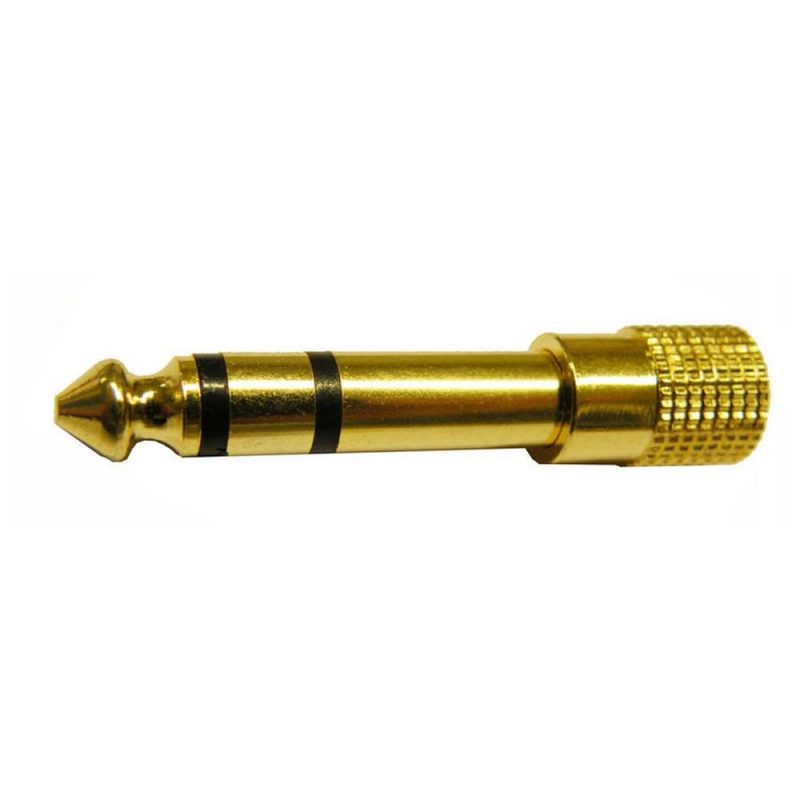 Audio and Video | 2539 F/M Jack 3.5 To Adapter 6.4 mm Gold Audio & Video Audio & Video