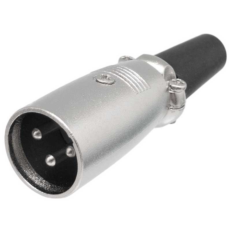 Audio and Video | 3 Pin 1199 XLR Connector Silver Audio & Video Audio & Video