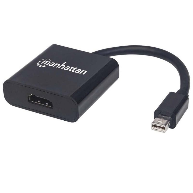 Audio and Video | 900197610 DisplayPort To HDMI Adapter Black Adaptors Adaptors