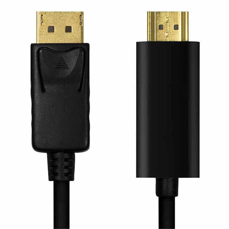 Audio and Video | 900226166 3 m DisplayPort To HDMI Adapter Black Adaptors Adaptors