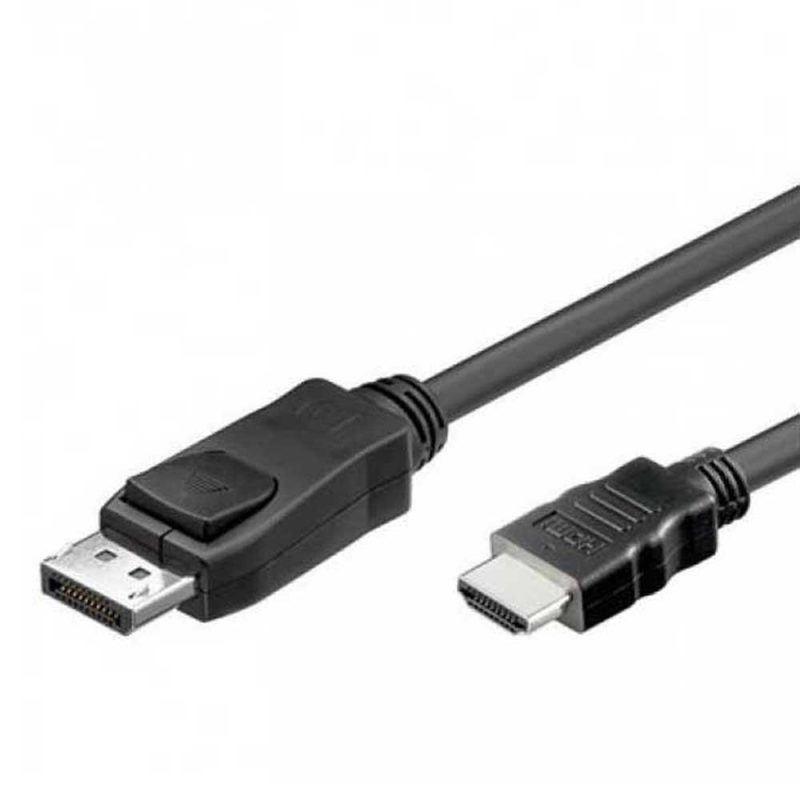 Audio and Video | 900232612 1 m DisplayPort To HDMI Adapter Black Adaptors Adaptors