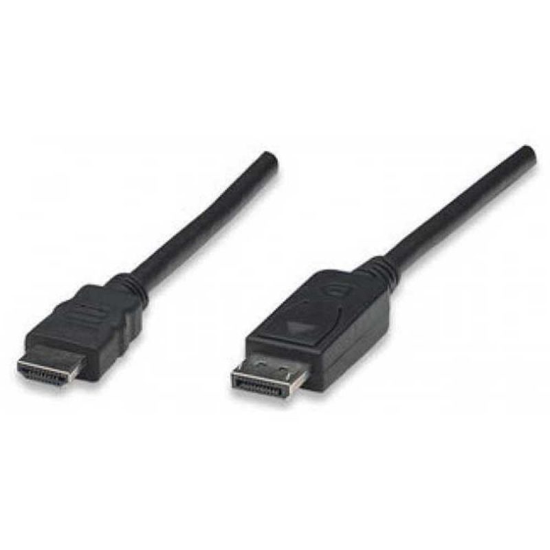 Audio and Video | 900232612 1 m DisplayPort To HDMI Adapter Black Adaptors Adaptors