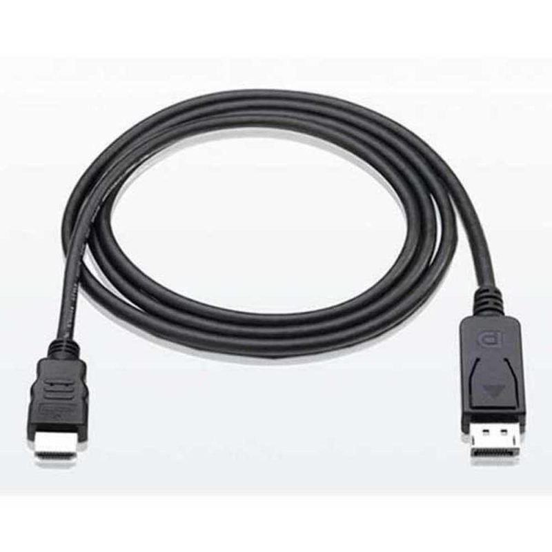 Audio and Video | 900232612 1 m DisplayPort To HDMI Adapter Black Adaptors Adaptors