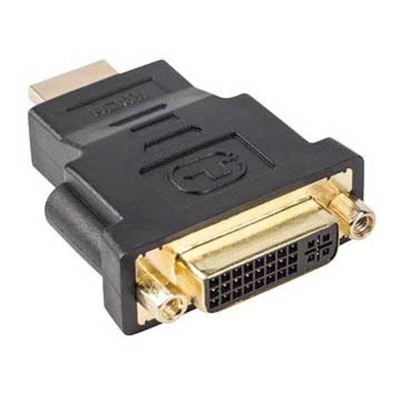 Audio and Video | AD-0014-BK HDMI To DVI Adapter Black Adaptors Adaptors