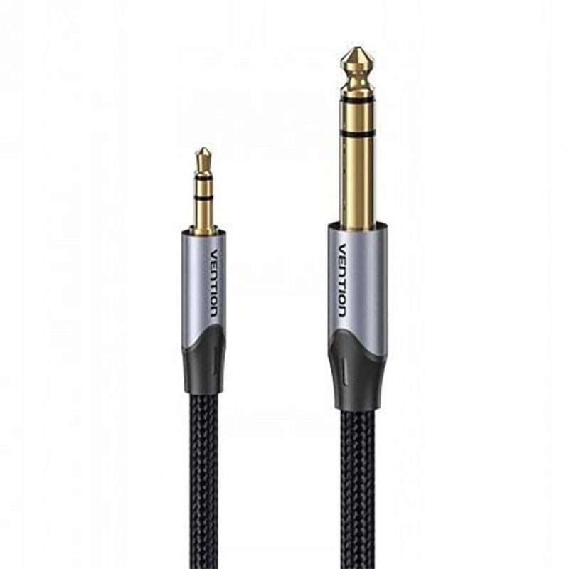 Audio and Video | BAUHF jack 3. 5 to 6. cable 3 mm Grey Audio & Video Audio & Video