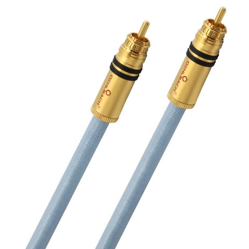 Audio and Video | D1C13201 0.75 m RCA Cable Silver Audio & Video Audio & Video