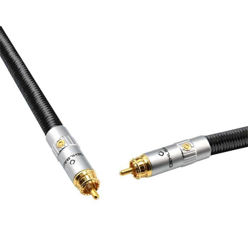 Audio and Video | D1C13308 Subwoofer Cinch Cable 8.8 m Silver Audio & Video Audio & Video