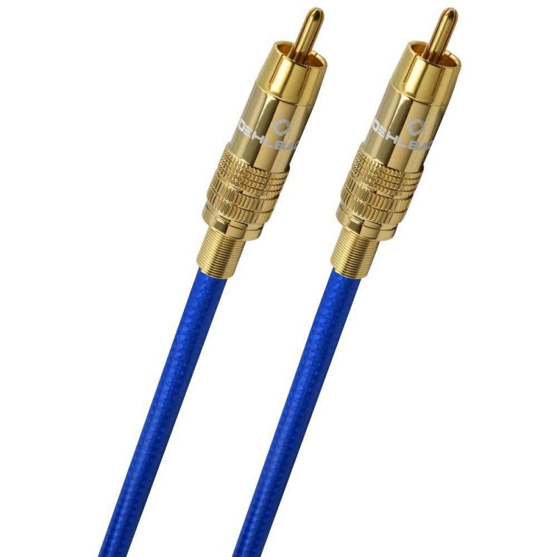 Audio and Video | D1C2065 Subwoofer Cinch Cable 1 m Blue Audio & Video Audio & Video