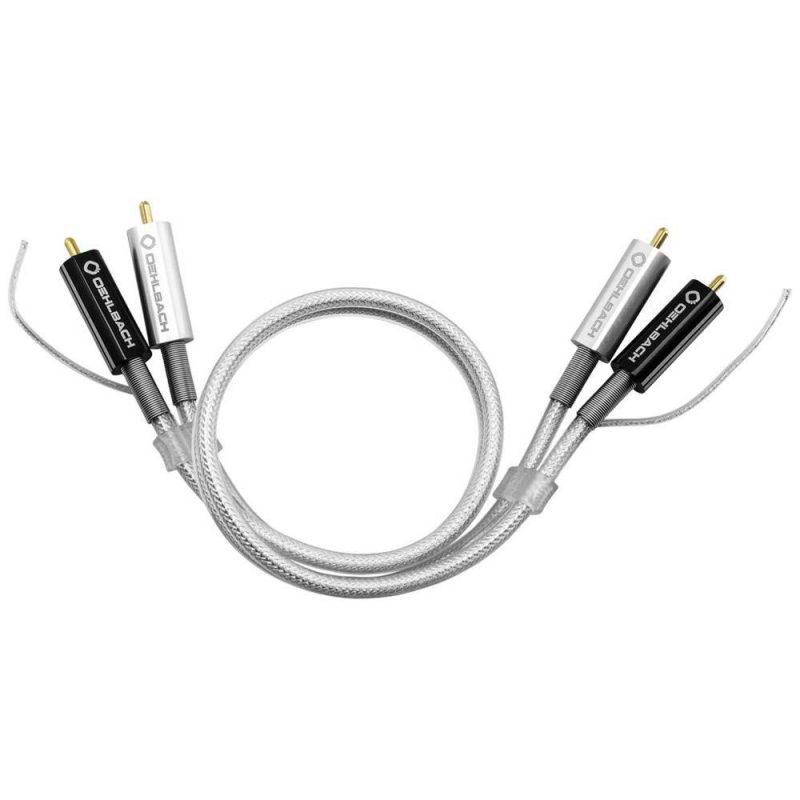 Audio and Video | D1C2600 Phono RCA Cable 1 m Silver / Black Audio & Video Audio & Video