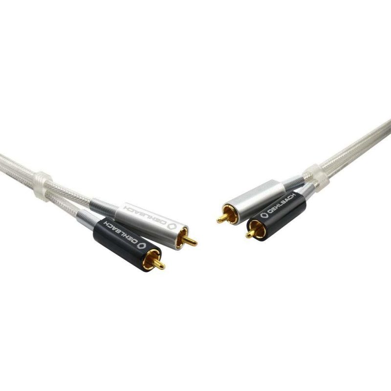 Audio and Video | D1C2600 Phono RCA Cable 1 m Silver / Black Audio & Video Audio & Video