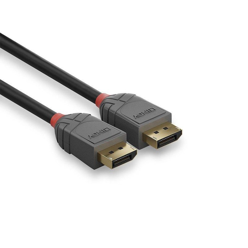 Audio and Video | DisplayPort 1.2 Cable 3 m Black / Grey / Red Audio & Video Audio & Video