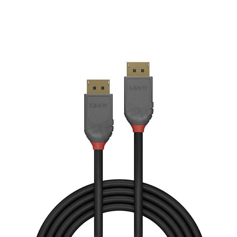 Audio and Video | DisplayPort 1.2 Cable 3 m Black / Grey / Red Audio & Video Audio & Video