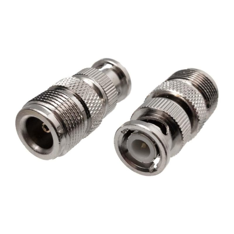 Audio and Video | Female Bnc Male N Connector Silver Audio & Video Audio & Video