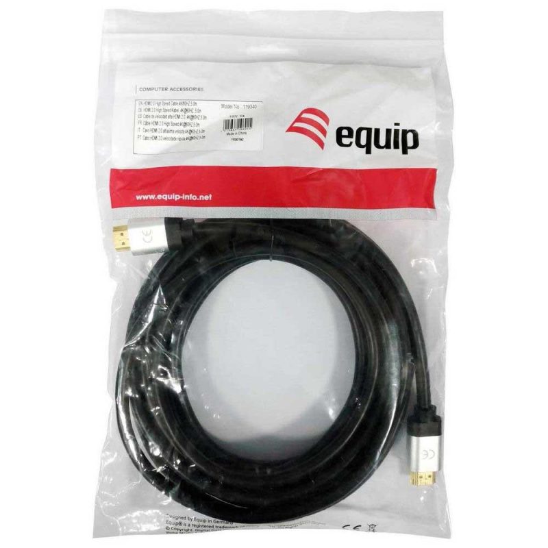 Audio and Video | HDMI 2.0 Ethernet Cable 7.5 m Black / Grey Audio & Video Audio & Video