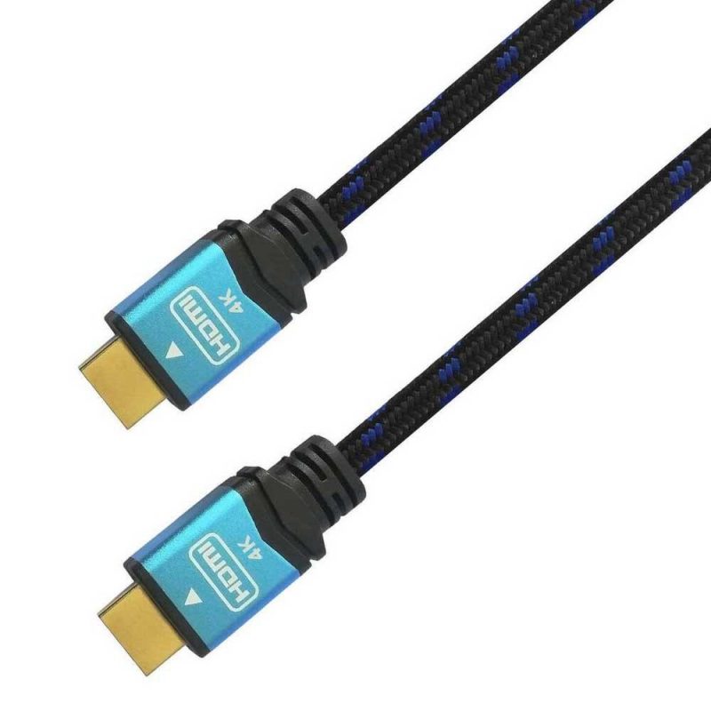 Audio and Video | HDMI 2.0 Premium A/M 50 cm 4K Cable Black / Blue Audio & Video Audio & Video