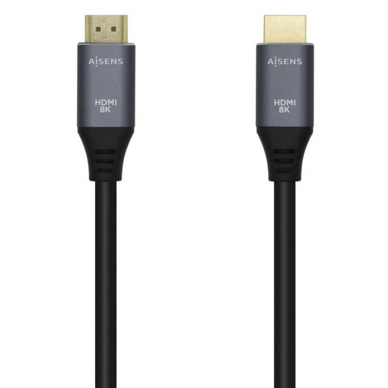 Audio and Video | HDMI 2.1 8K 60Hz Cable 2 m Grey / Black Audio & Video Audio & Video