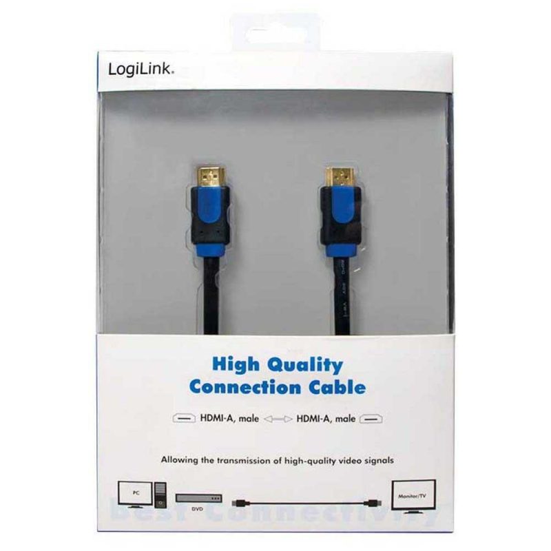 Audio and Video | HDMI M/M Video Cable 3D 15 m Blue / Black Audio & Video Audio & Video