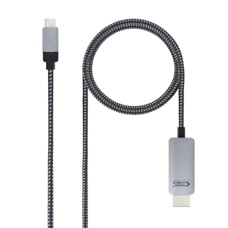 Audio and Video | HDMI-USB C 3 m Cable Black / Silver Audio & Video Audio & Video