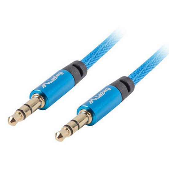 Audio and Video | Jack 3.5 mm Premium Cable 2 m Blue Audio & Video Audio & Video