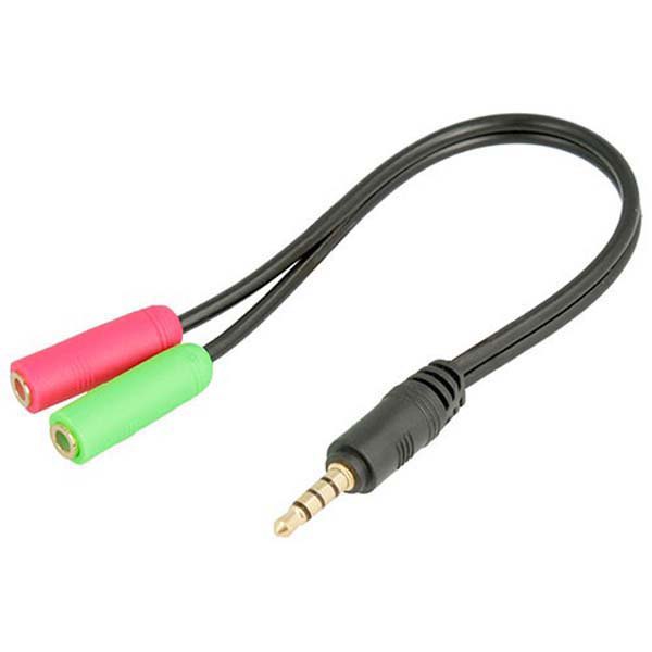 Audio and Video | Jack To RCA Cable 3.5 mm 20 cm Black / Pink / Green Audio & Video Audio & Video