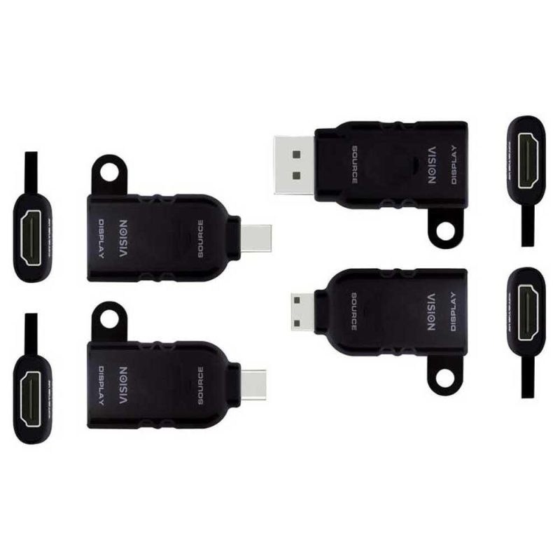 Audio and Video | Key Ring HDMI Adapter Kit Black Adaptors Adaptors