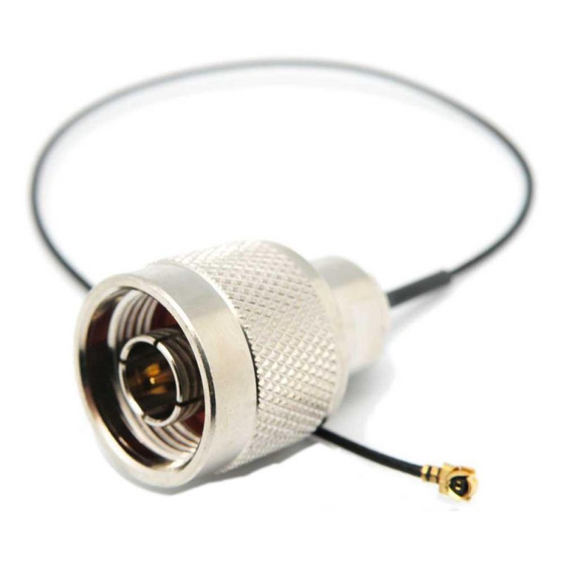 Audio and Video | Male Ipex U.FlMhfAmc N Connector Cable 0.2 m Silver Audio & Video Audio & Video