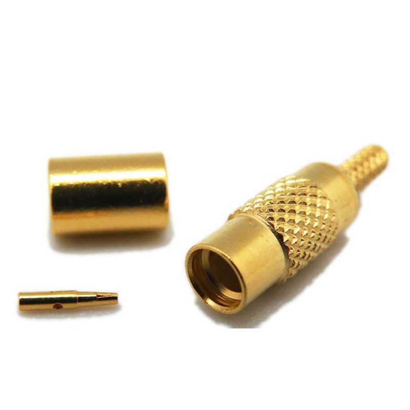 Audio and Video | Mmcx Female Crimp Dorado RG178 Connector Gold Audio & Video Audio & Video