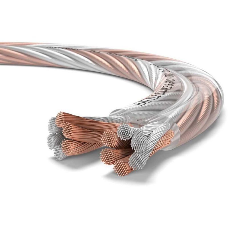 Audio and Video | Rattle Snake 3 10 m Speaker Cable Clear / Brown Audio & Video Audio & Video