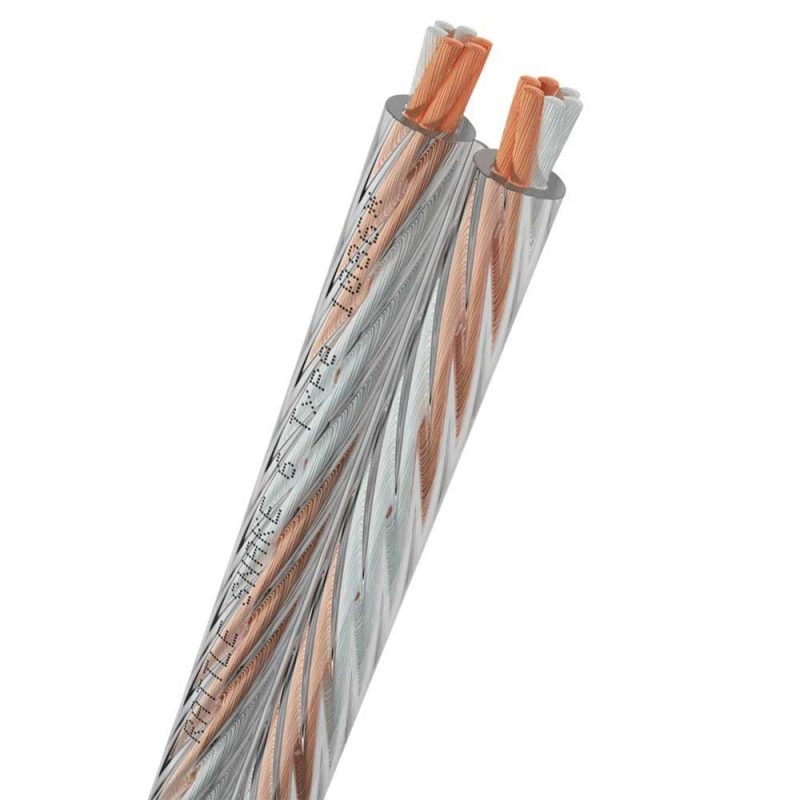 Audio and Video | Rattle Snake 6 8 m Speaker Cable Clear / Brown Audio & Video Audio & Video