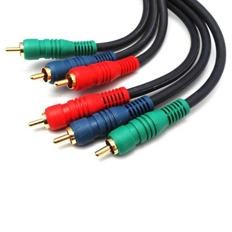 Audio and Video | RGB 3RCA Adapter 3 m Multicolour Audio & Video Audio & Video