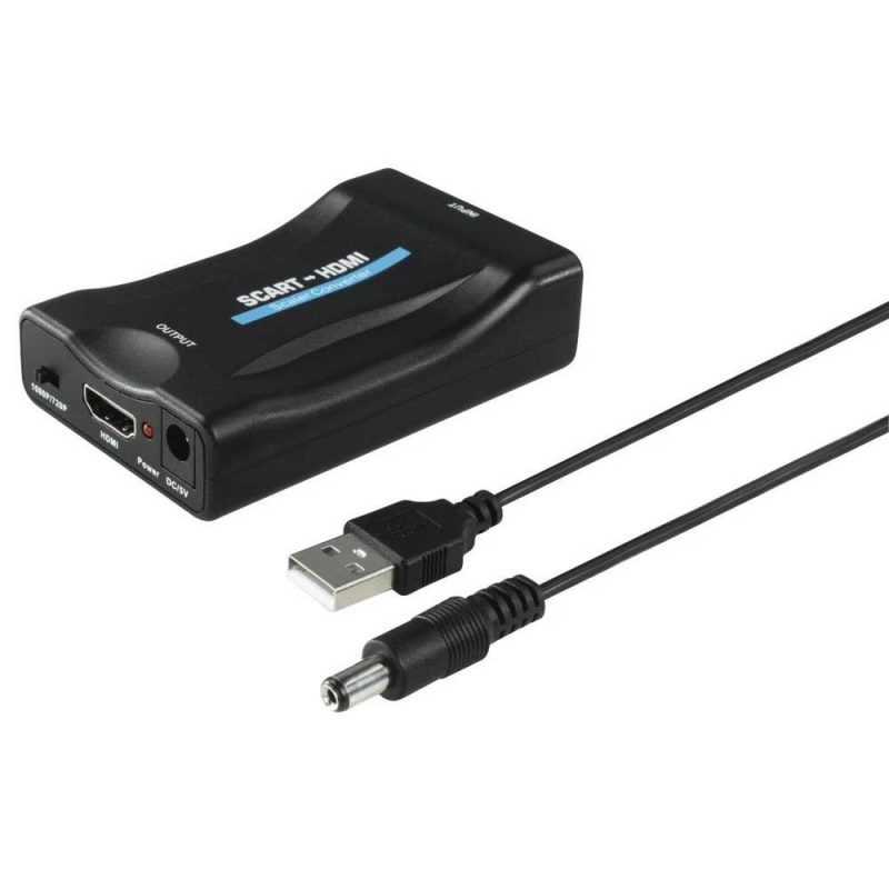 Audio and Video | SCAR HDMI Adapter Black Adaptors Adaptors