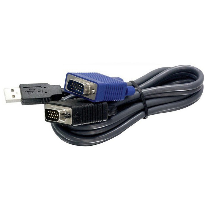 Audio and Video | TK-803R/1603R USB KVM 1.8 m Cable Black / Blue Audio & Video Audio & Video