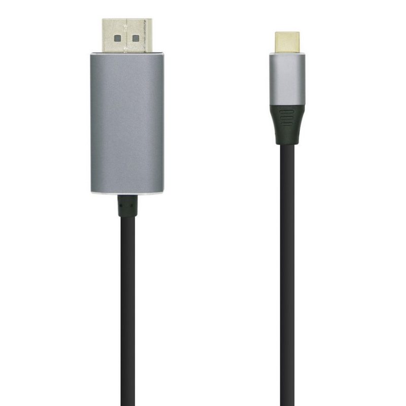 Audio and Video | USB-C To DisplayPort 4K M/M 1.8 m 60Hz Black / Grey Audio & Video Audio & Video