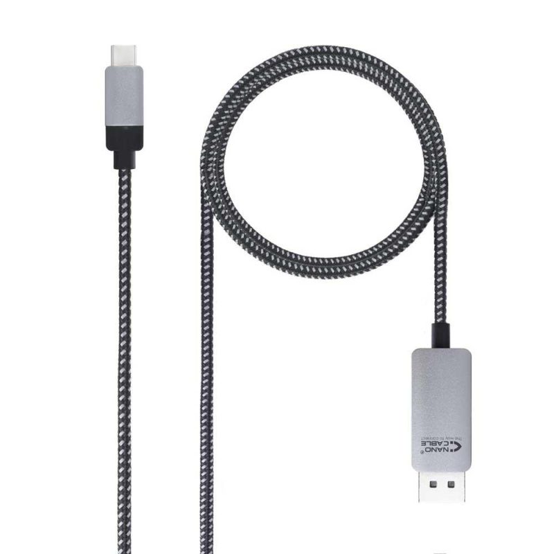 Audio and Video | USB-C To DisplayPort M/M Converter 1.8 m Silver Audio & Video Audio & Video