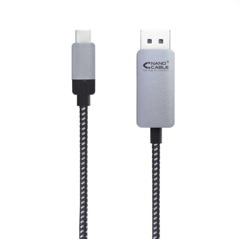 Audio and Video | USB-C To DisplayPort M/M Converter 1.8 m Silver Audio & Video Audio & Video