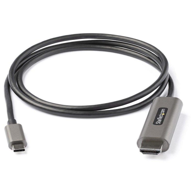 Audio and Video | USB C To HDMI 4K HDR10 Cable 1 m Grey Audio & Video Audio & Video