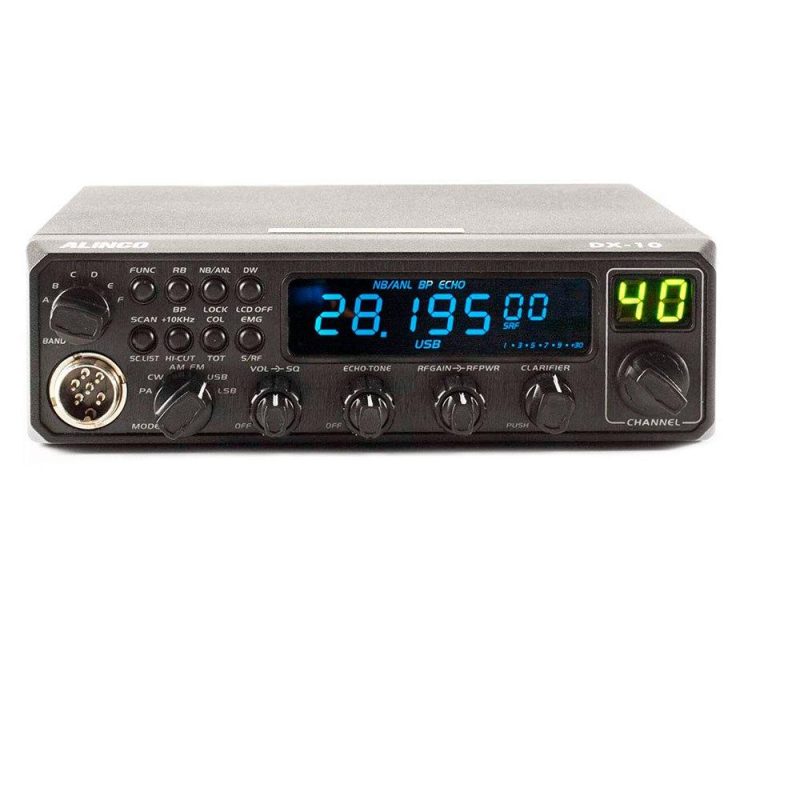 CB Radios | DX-10 AM/FM/SSB Radio Station Black Car Electronic Devices Black